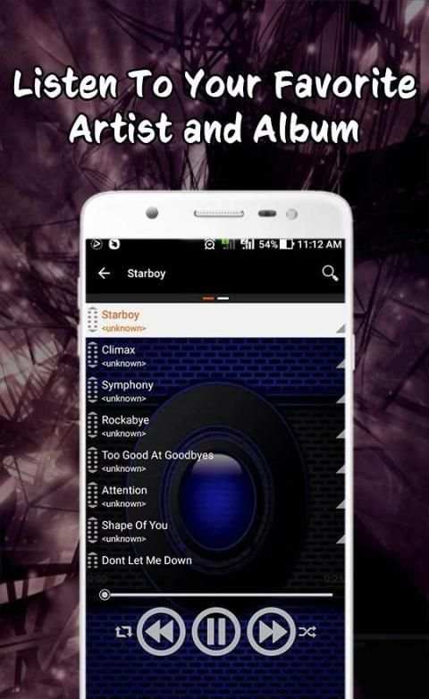 Music Player 2018 1 تصوير الشاشة