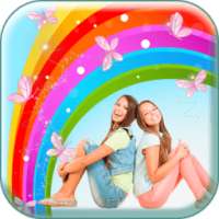 Rainbow Photo Frames – Colorful Picture Effects