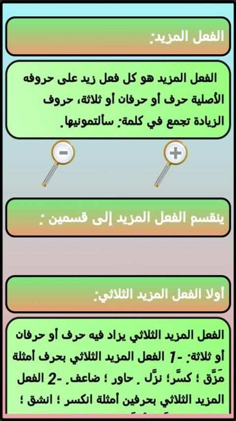 الإعراب والصرف والتحويل screenshot 3