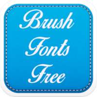 Brush Fonts Free on 9Apps