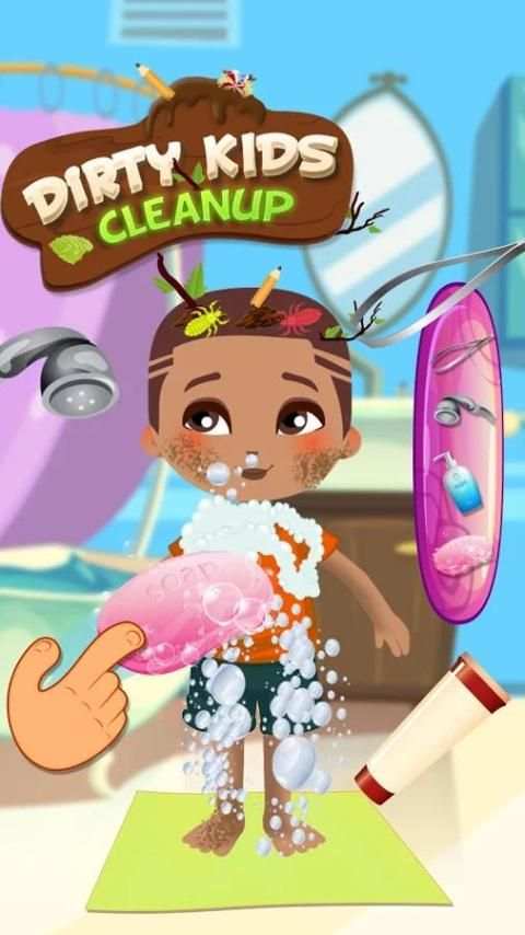 Dirty Kids Clean up screenshot 2