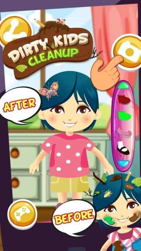 Dirty Kids Clean up screenshot 1