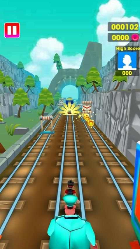 Super Surf Dash Run - Christmas Game скриншот 12
