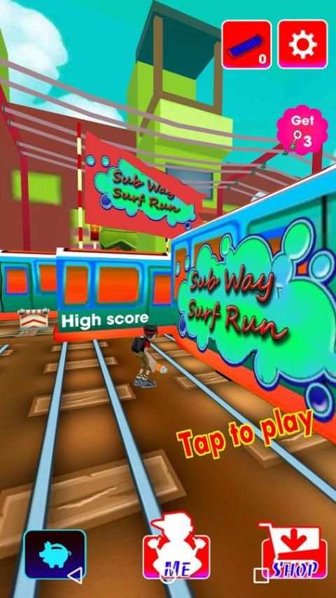 Super Surf Dash Run - Christmas Game скриншот 14