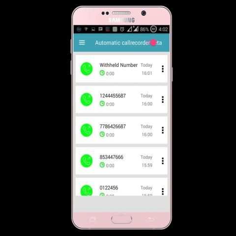 Automatic Call Recorder HD скриншот 1