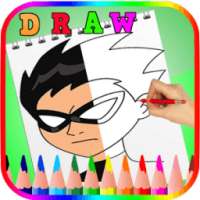 How to Draw Teen Titans GO Anime