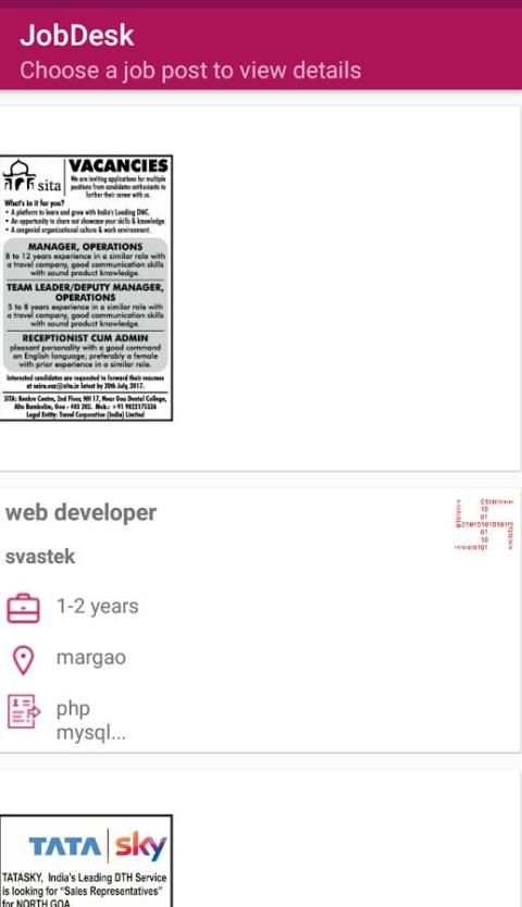JobDesk screenshot 2