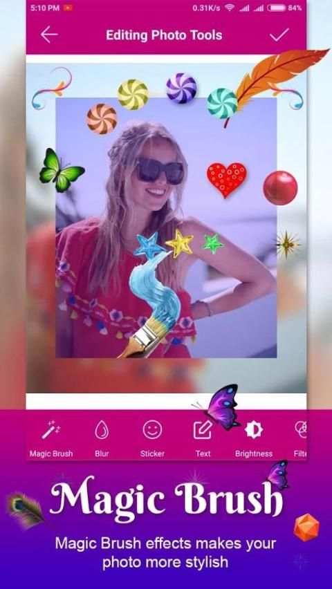 Magic Brush Photo Editor скриншот 6