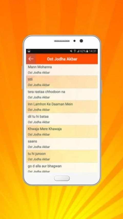 Lagu Ost Jodha Akbar Lengkap screenshot 4