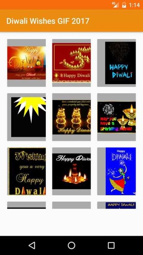 Diwali Wishes GIF 2017 2 تصوير الشاشة