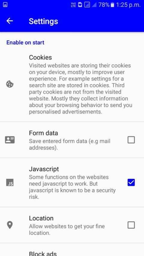 Assam Browser скриншот 1