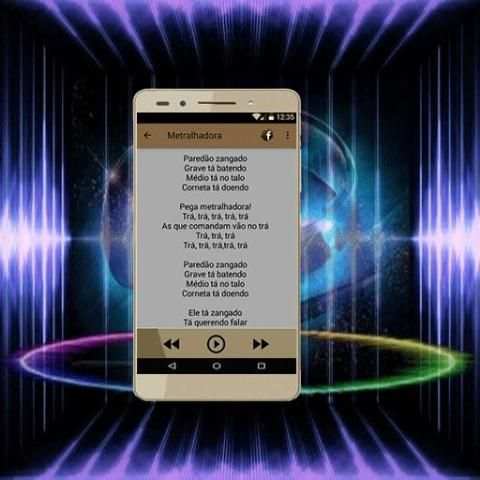 Banda Vingadora - Paredão Metralhadora LETRA screenshot 1