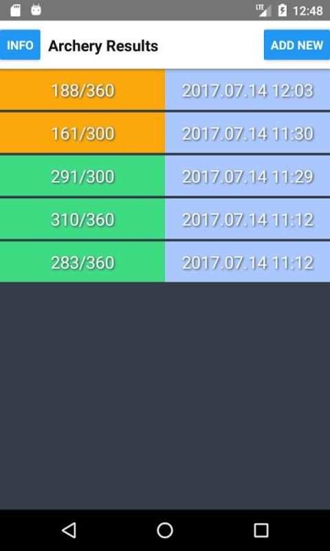 Archery Results скриншот 3
