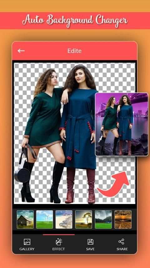 Auto Background Changer of Photo screenshot 4