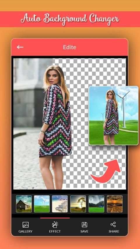Auto Background Changer of Photo screenshot 2