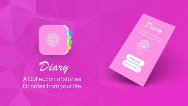 diary with a fingerprint lock screenshot 4