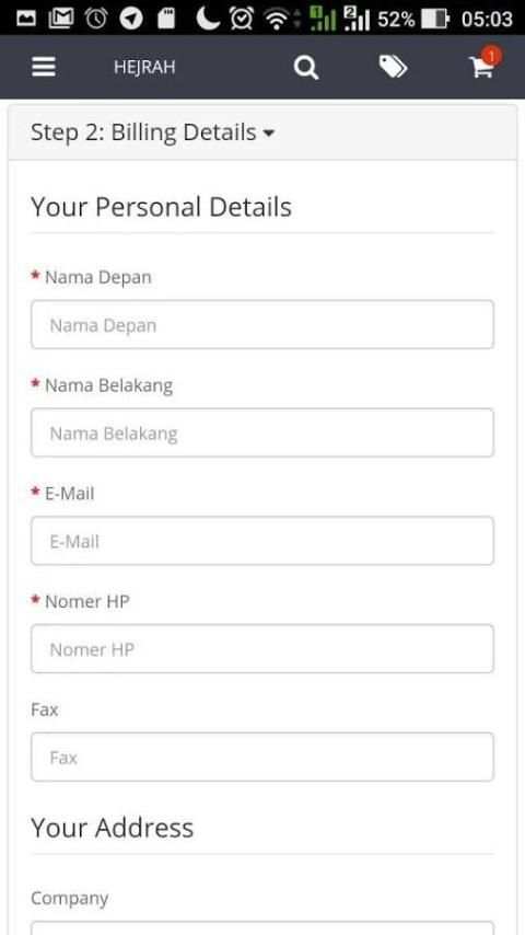 Hejrah screenshot 1