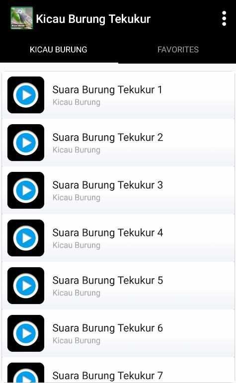 Kicau Suara Burung Tekukur screenshot 1