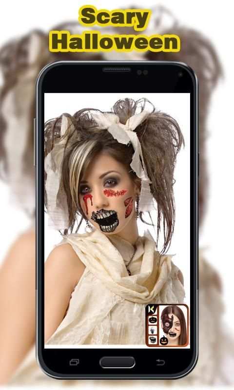 Halloween Costumes Makeup скриншот 4