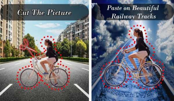 Railway Track Background Changer – Train Cut Paste скриншот 5