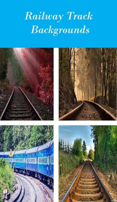Railway Track Background Changer – Train Cut Paste скриншот 2