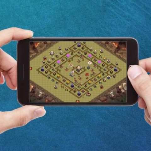 Epic Base War COC TH 11 screenshot 3
