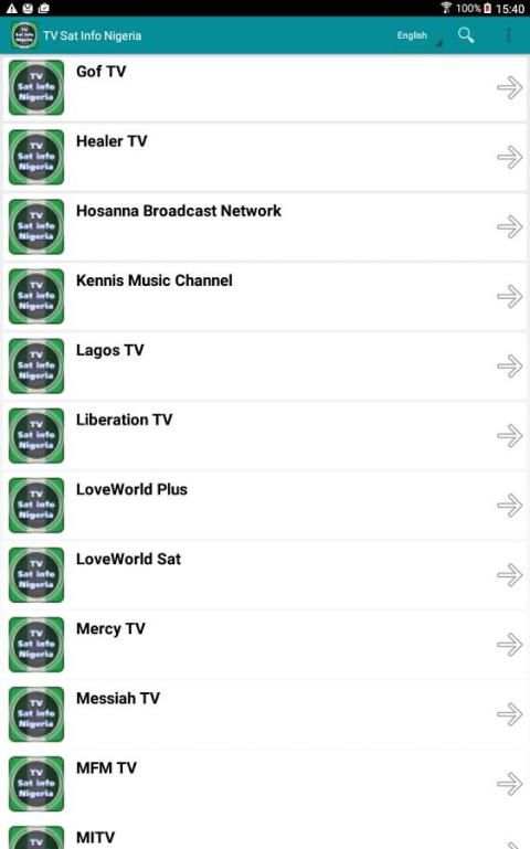 TV Sat Info Nigeria स्क्रीनशॉट 10