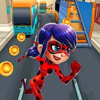 Subway Ladybug Adventure Run