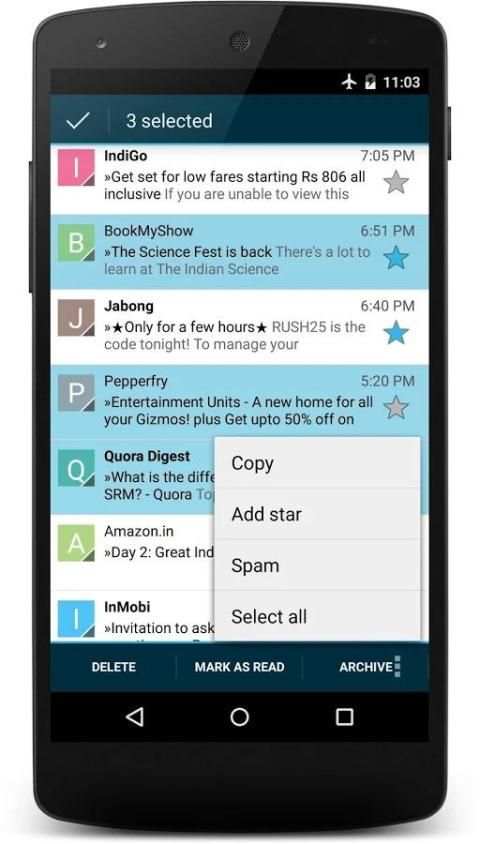 Emails - AOL, Outlook, Hotmail скриншот 1