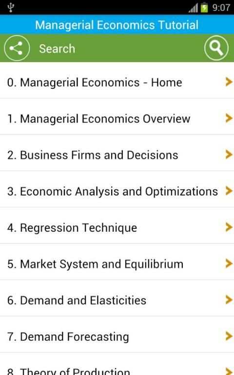 Free Managerial Economics Tutorial скриншот 4