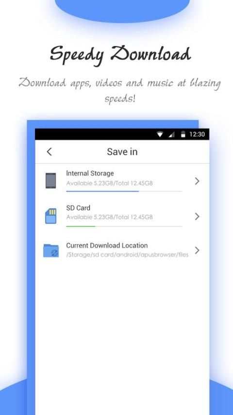 Goldeness Browser - Small, fast, private, easy use screenshot 3