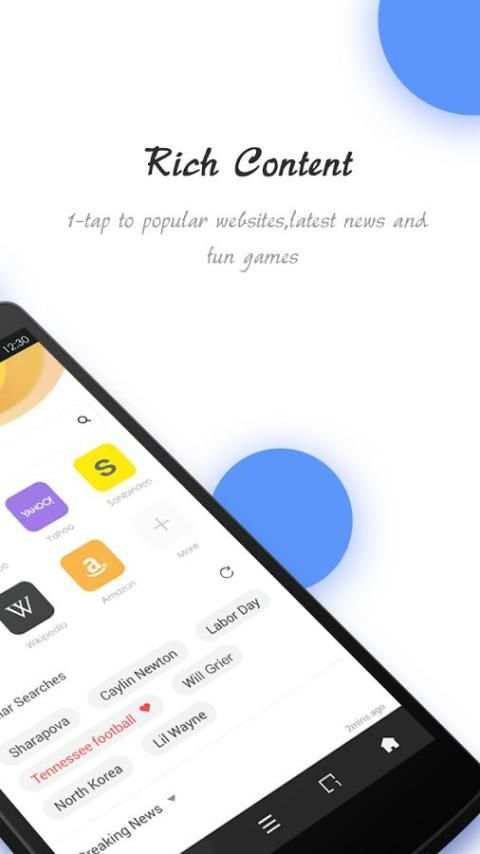 Goldeness Browser - Small, fast, private, easy use screenshot 6