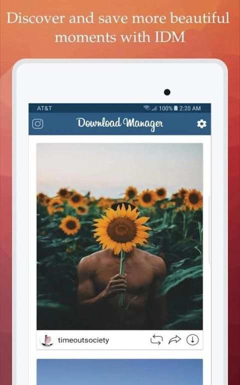 IDM Download Manager for Instagram screenshot 2