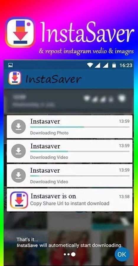 InstaSaver for Instagram screenshot 1