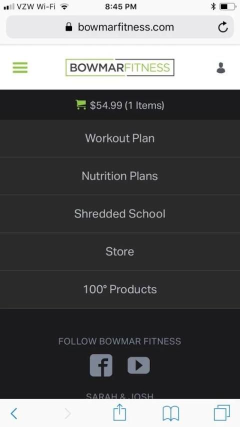 Bowmar Fitness screenshot 3