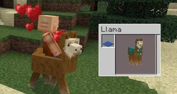 Controllable Llama Mod for MCPE screenshot 2
