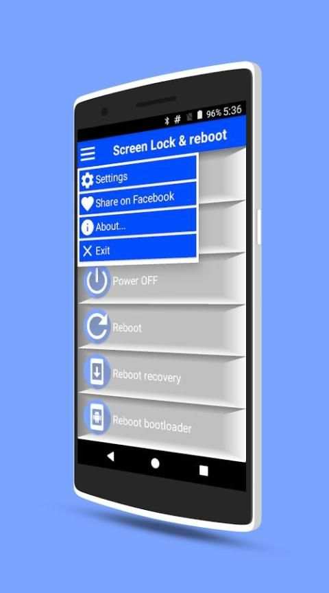 Screen lock & reboot widget स्क्रीनशॉट 1