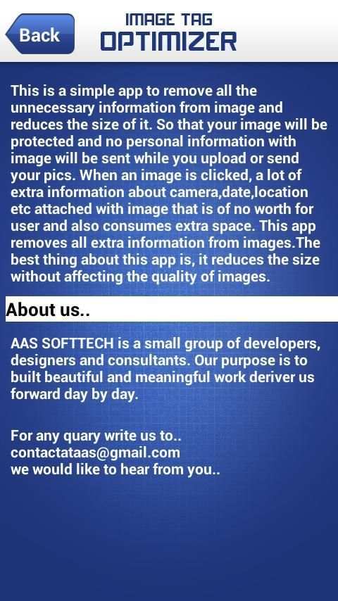 Image Optimizer screenshot 1