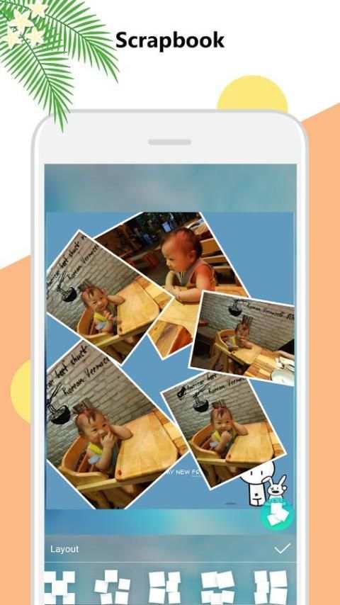 InstaSquare, collage editor screenshot 1