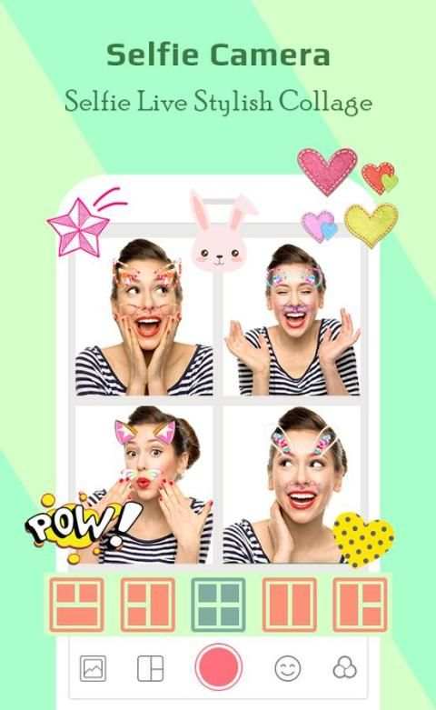 Selfie cam Camera Expert скриншот 3