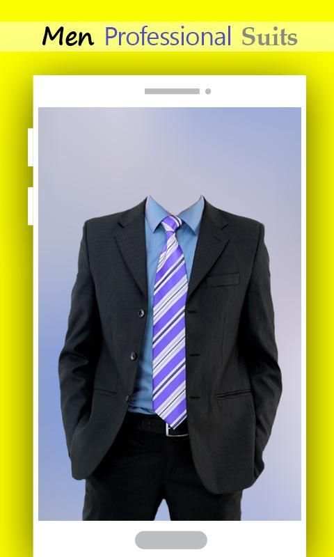 Men Professional Photo Suit HD скриншот 5