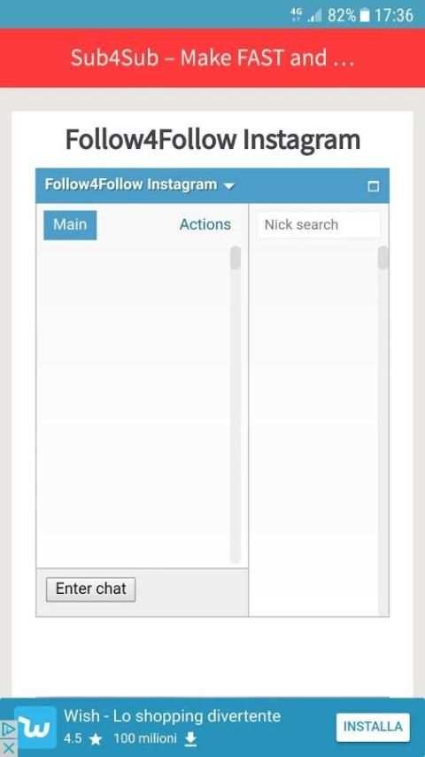 Follow4Follow For Instagram screenshot 1