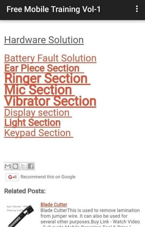Free Mobile Online Training Vol-1 screenshot 2