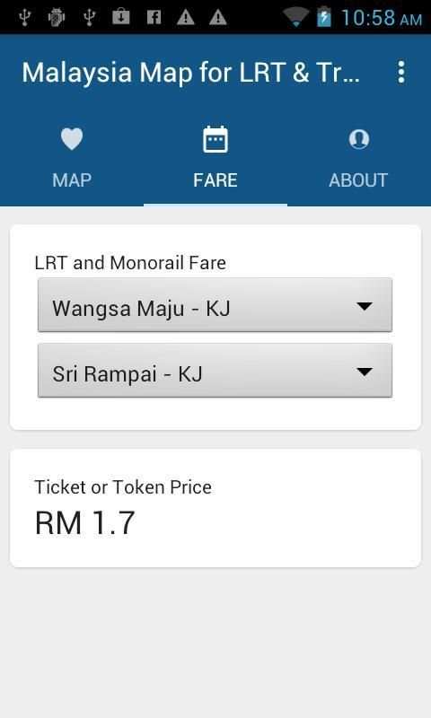 Malaysia Map for LRT & Train 2 تصوير الشاشة