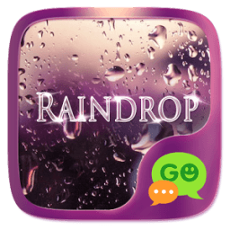 ikon (FREE) GO SMS RAINDROP THEME