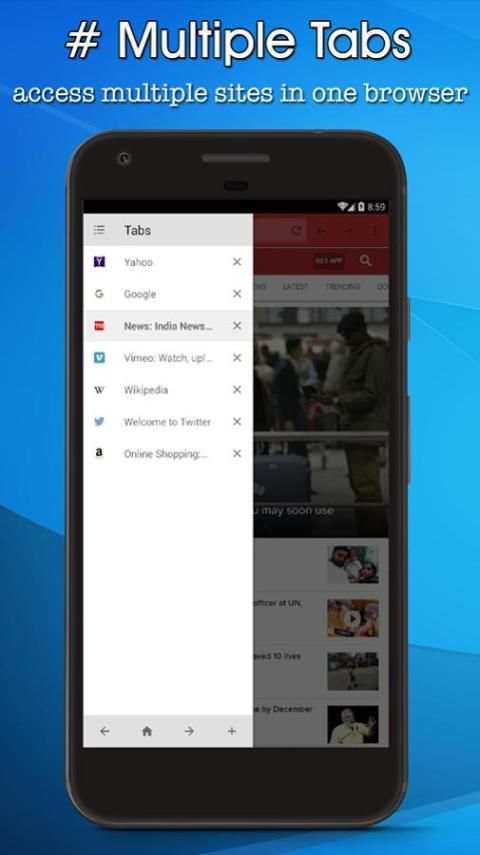 Indian Browser For Android screenshot 7