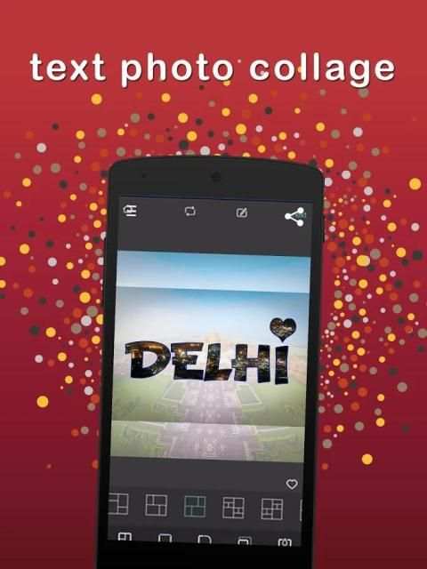 Text Collage Maker-Text Photo Editor скриншот 3