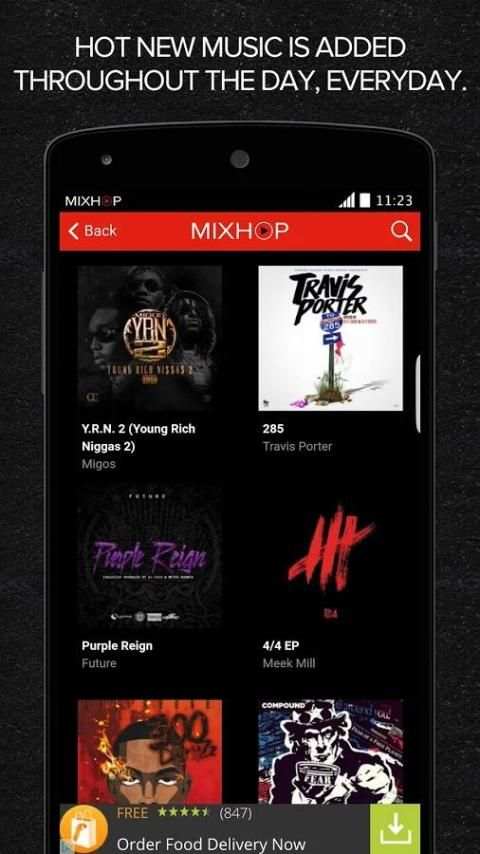 MIXHOP Mixtapes & Music स्क्रीनशॉट 3