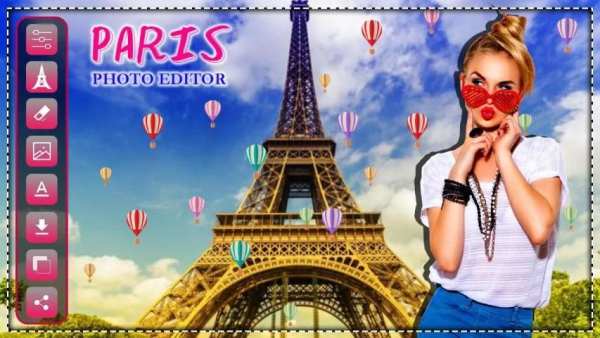 Paris Photo Editor & Frames скриншот 4