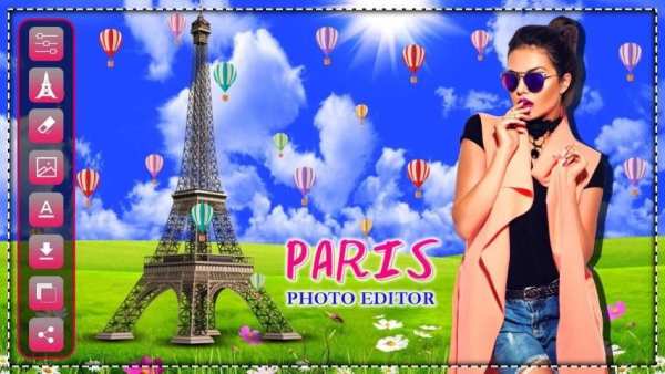 Paris Photo Editor & Frames скриншот 3